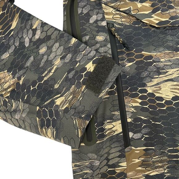 CANIS Men's Nunavut Waterproof Rain Jacket Alpha Camo XXL - Picture 5 of 16